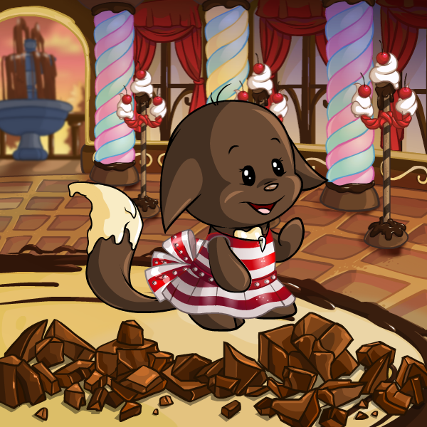 Chocolate Kacheek Dress to Impress