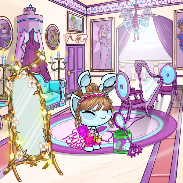 Baby Aisha Dress to Impress Preview customized Neopets' clothing and