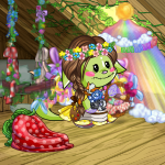 Outfit thumbnail: Strawberry Beanbag Chair II