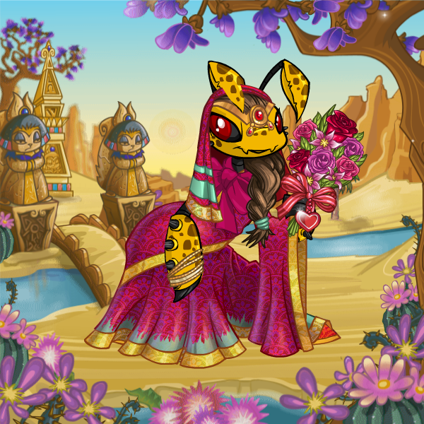 royal girl ruki Dress to Impress Preview customized Neopets