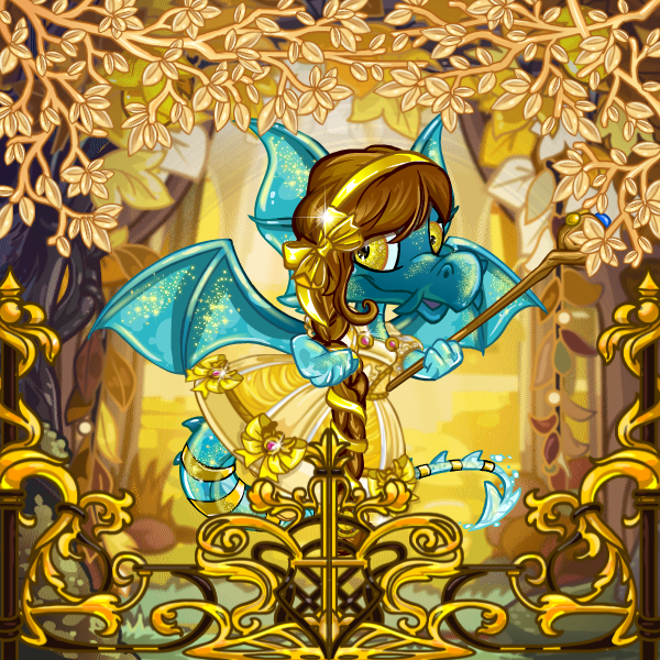 Golden Autumnal Forest Dress To Impress Preview Customized Neopets   600 