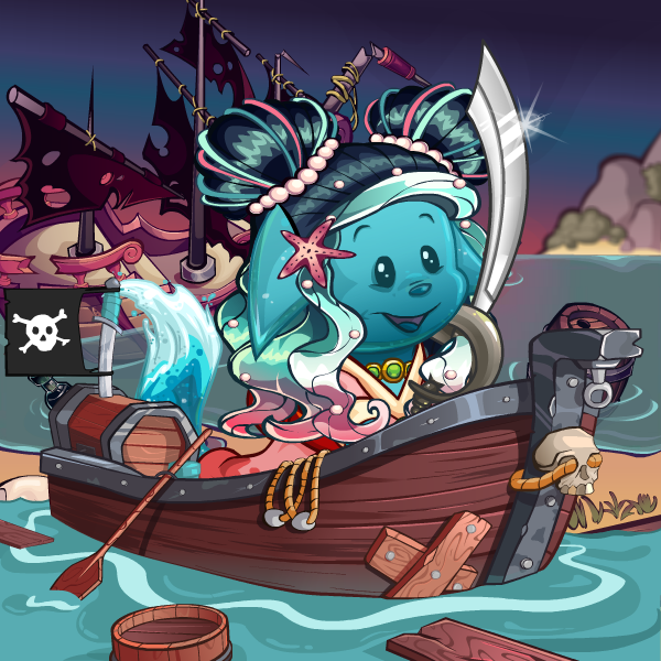 pretty pirate Dress to Impress Preview customized Neopets' clothing