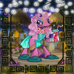 Outfit thumbnail: convive at island evening party