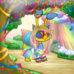 Outfit thumbnail: Plush Aisha Rainbow